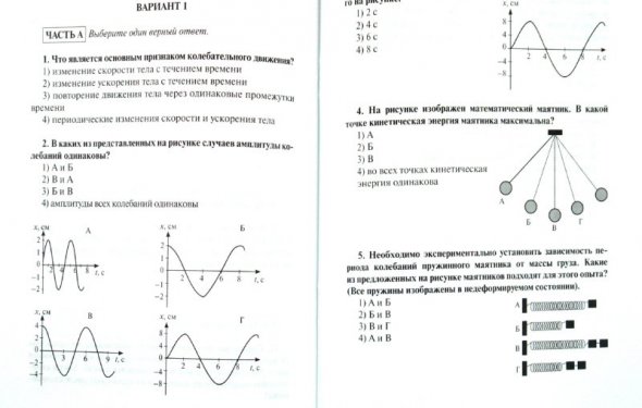Физика контрольные работы в