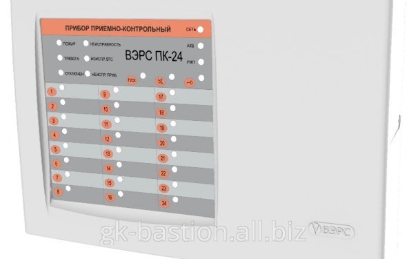 Контрольная панель 24 зоны ПКП
