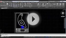 Пратические работы AutoCAD. Урок 1. Сопряжения.